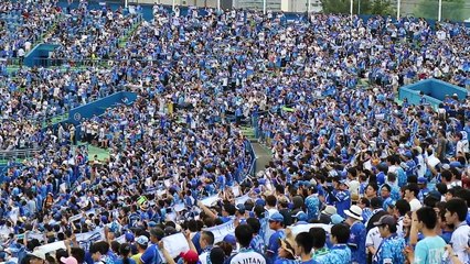 神宮を青く！ヤスアキジャンプ！横浜DeNAベイスターズ 2017/06/24