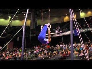 Marvin Kimble - Still Rings Finals - 2012 Kellogg's Pacific Rim Championships