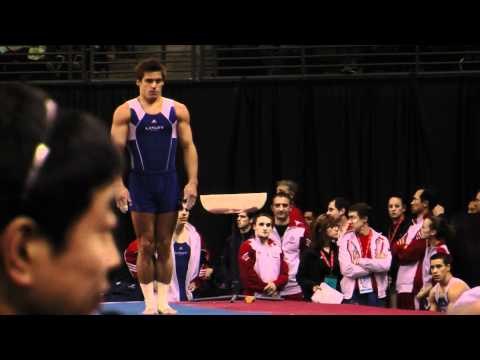 Sam Mikulak - Vault Finals - Vault #1 - 2012 Kellogg's Pacific Rim Championships
