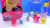 Box Of My Little Pony Super Squishy Fashems Surprise Blind Bags - Crystal Ponies - All 6 MLP Toys