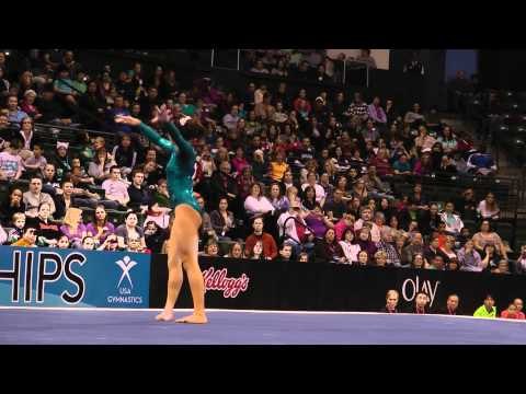 Christine Lee - Floor Exercise Finals - 2012 Kellogg's Pacific Rim Championships