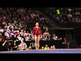 Peiru Luo - Floor Exercise Finals - 2012 Kellogg's Pacific Rim Championships