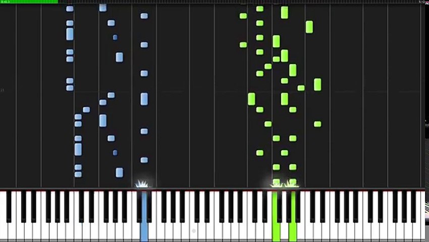 Megalovania Undertale Piano Tutorial Synthesia Video Dailymotion