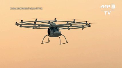 Dubái prueba taxi volador sin piloto