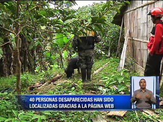 40 personas desaparecidas han sido localizadas gracias a la página web