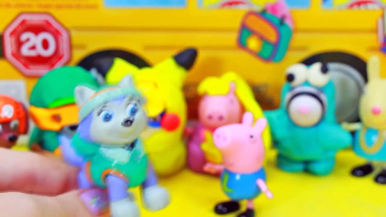 Patrulha Canina Peppa Pig Brinquedos Surpresas Fantasias Massinha Playdoh George Bob Esponja Everest