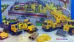 SPEED TRACK MIGHTY MACHINES AND ACCESSORIES PLAYSET WITH CRANE TRUCK & WHEEL LOADER - UNBOXING