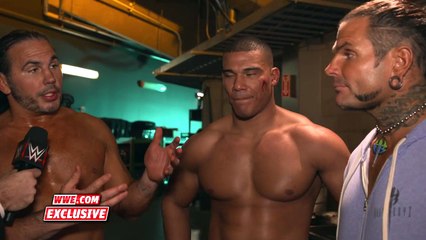 The Hardy Boyz & Jason Jordan Interview Raw 09.25.2017