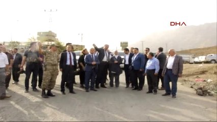 Hakkari AK Parti'li Kan, Şemdinli'de Teröristlerin Vurduğu Sığınmacılarla Görüştü Ek