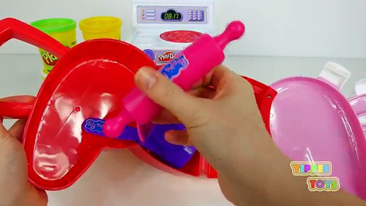 Peppa Pig Play Doh Burger and Pizza Play Doh Food Video for Kids