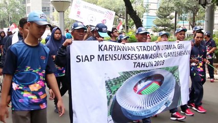 Komunitas Jakarta Landscape Institute Meriahkan HUT GBK ke 55