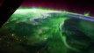 Les images impressionnantes d'une aurore boréale vue depuis l'ISS