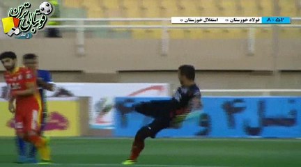 خلاصه بازی فولاد و استقلال‌خوزستان