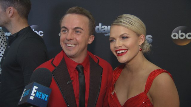 Frankie Muniz & Witney Carson Excited for DWTS Cha Cha