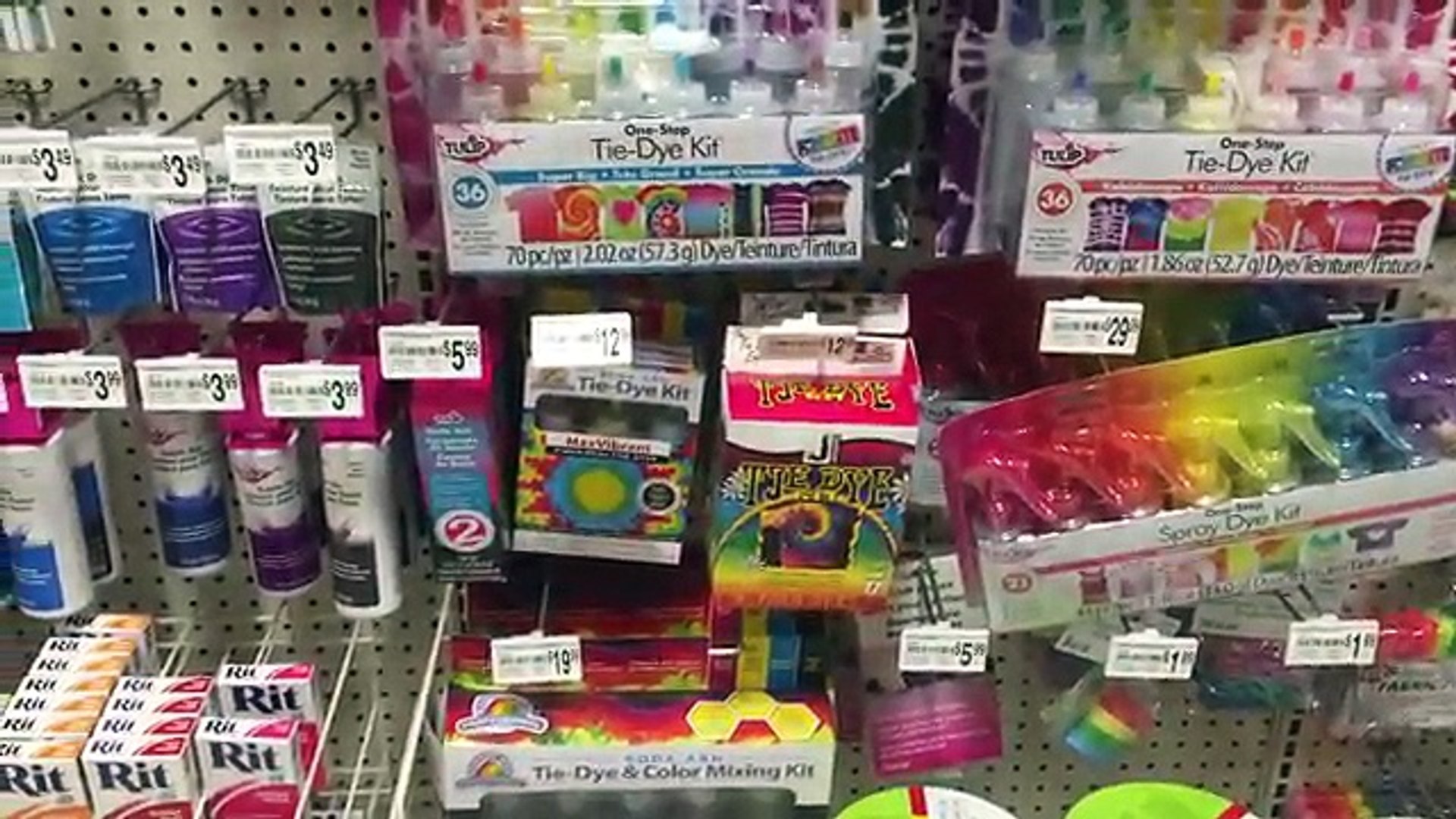 ⁣How to Make a Tie Dye Scarf! Just My Style Tie Dye Kit!