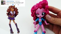 New Custom Monster High Clawdeen Wolf Doll from MLP Equestria Girl Tutorial | Evies Toy House