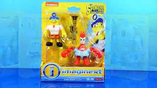 Imaginext The SpongeBob Movie Sponge Out of Water Fisher-Price Unboxing Set 2 Nickelodeon