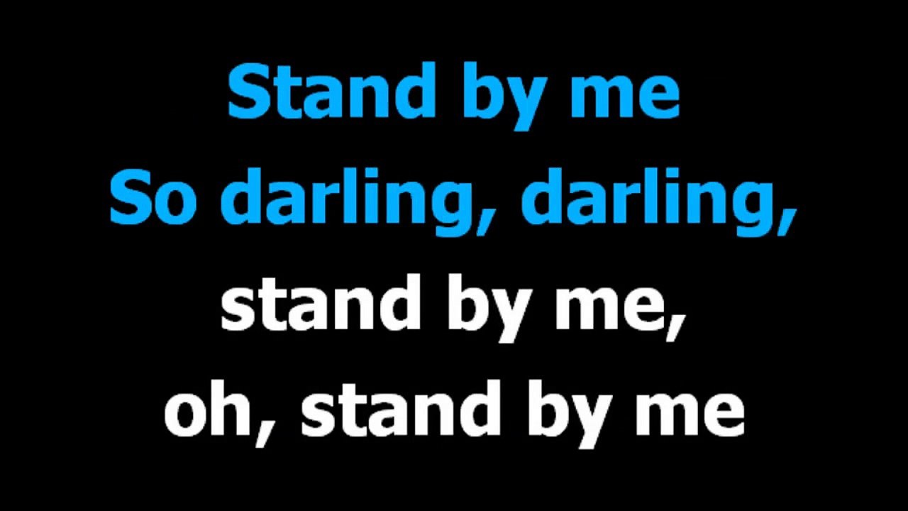 Stand by me John lennon Karaoke Lyrics Vídeo Dailymotion