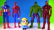 WRONG HEADS Superheroes Spiderman Captain America Minions Hulk Iron Man Surprises | Fizzy Toy Show