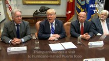 Trump announces visit to storm-hit Puerto Rico