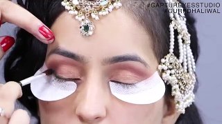 Indian Bridal Makeup Tutorial Full Face | Gurp Dhaliwal | Captur Eyes Studio