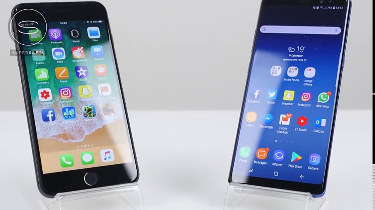 iPhone 8 Plus vs Galaxy Note 8 SPEED Test