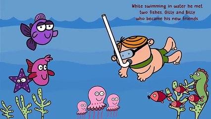 Environment Cleanliness Kids | Short Story | Rooneys Adventures: The Friendly Octopus | Story #4