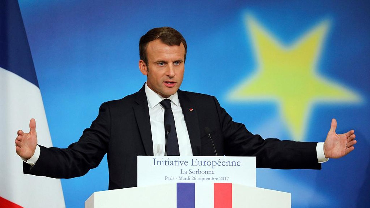 Macron findet EU 'zu schwach, zu langsam, zu ineffizient' und verteilt Seitenhiebe gegen Deutschland