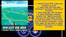 pokemon go fake gps working play at your home