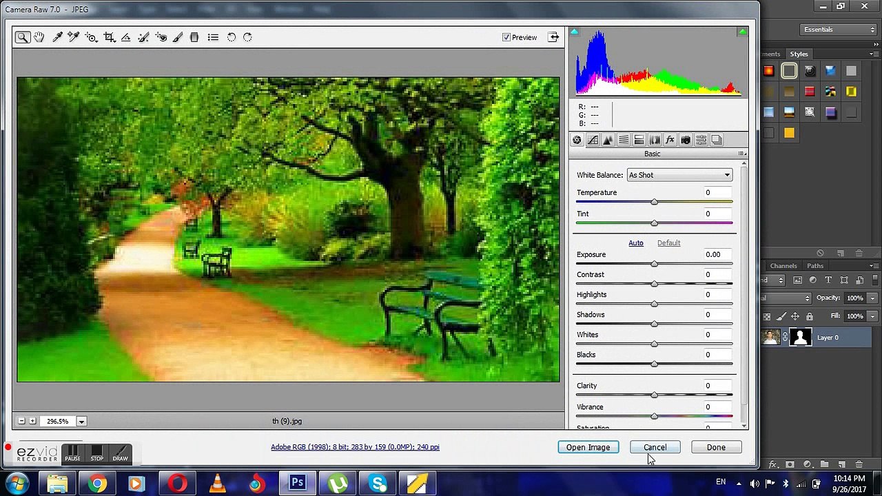 HOW TO CHANGE THE BACKGROUND