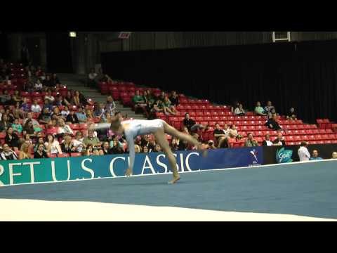 Shannon McNatt Floor Exercise 2012 U.S. Secret Classic