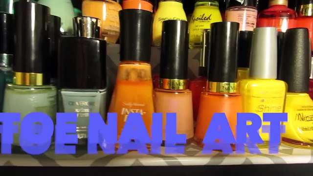 Mariposa uñas decoradas de los pies/Butterfly toe nail art