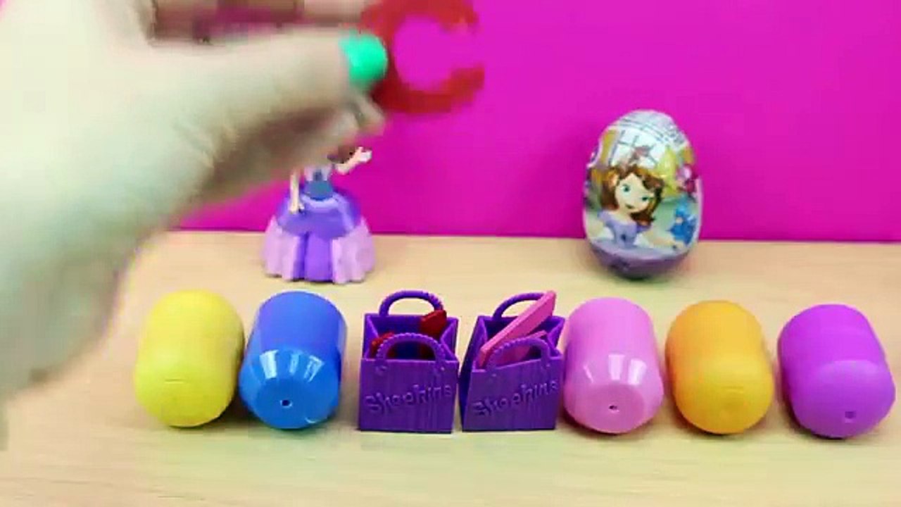 Aprender las letras para niños - Juegos | Huevo sorpresa de la Princesa Sofía en español