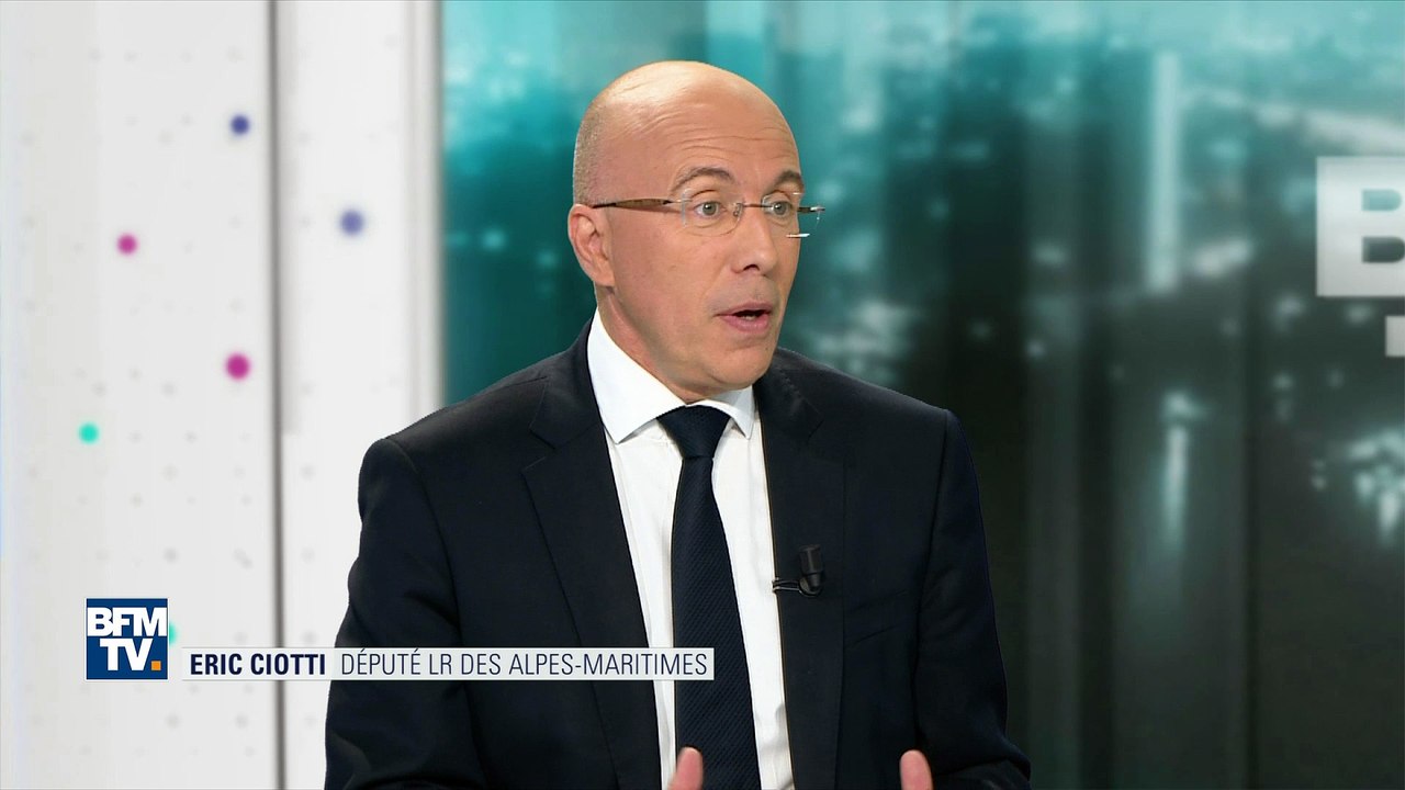 Discours de Macron sur l'Europe: "Il se rêve en président jupitérien de l'Europe", estime Ciotti