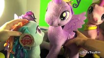 Funrise My Little Pony PRINCESS PLUSH Celestia, Cadance & Twilight Sparkle Review! by Bins Toy Bin