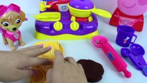 PATRULHA CANINA COZINHA DA PEPPA PIG PLAY DOH PAW PATROL BEST LEARNING VIDEO FOR CHILDREN