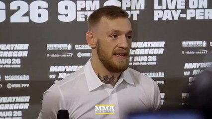 Download Video: Conor McGregor Media Workout Scrum - MMA Fighting