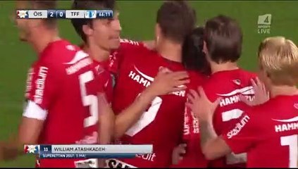 2-0 William Atashkadeh Goal Sweden Superettan - 26092017 Örgryte IS 2-0 Trelleborgs FF