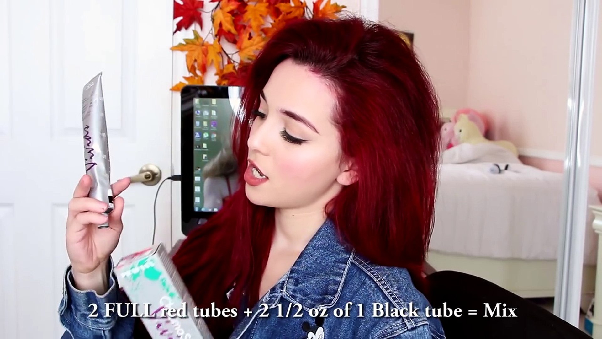 Perfect Red Velvet Hair Dye Tutorial