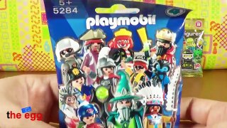 4 various Blind Bags, HotWheels, Playmobil, Ice Age and Lego Toy opening unboxing
