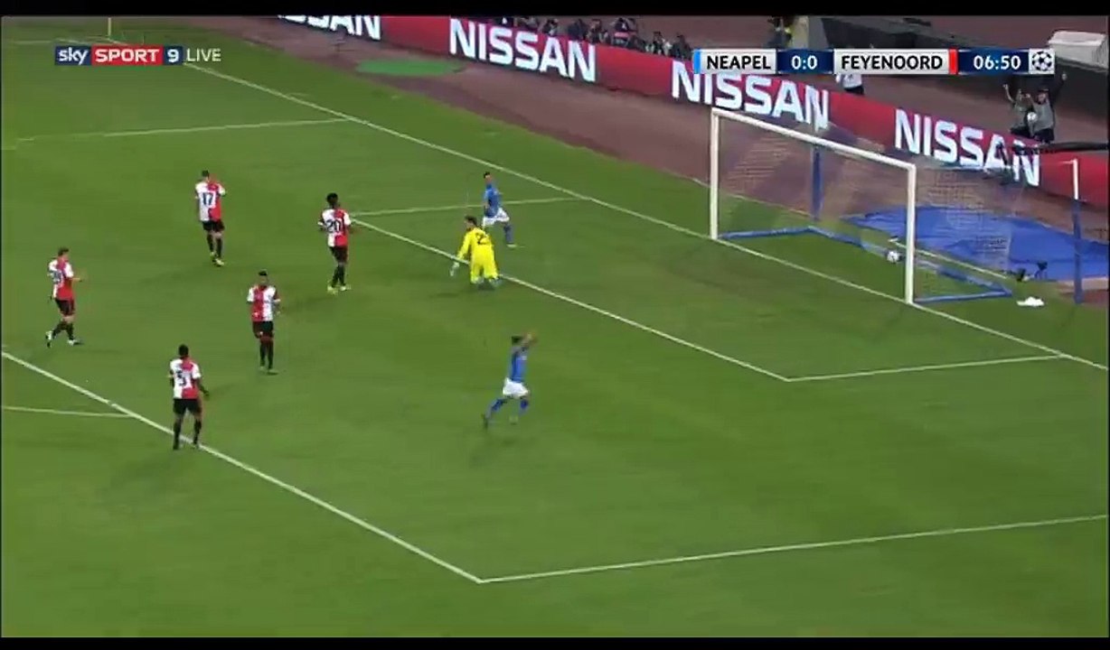 Lorenzo Insigne Goal HD - Napoli 1-0 Feyenoord - 26.09.2017
