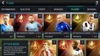 ALL ATTACK MODE RANK UP REWARDS PACK OPENING!! FREE ELITE PLAYERS#4 - (FIFA Mobile)