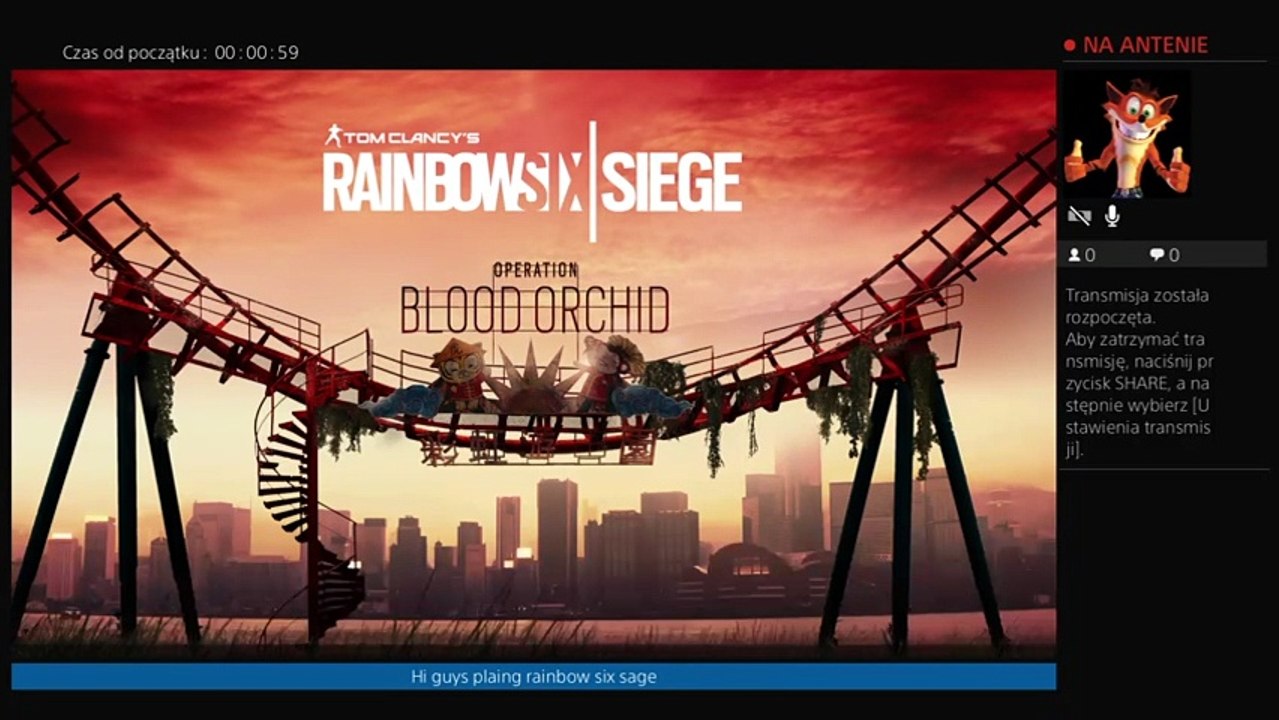 Rainbow six siege ps4 live