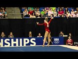 Brenna Dowell -- Floor -- 2012 Visa Championships -- Sr. Women -- Day 1