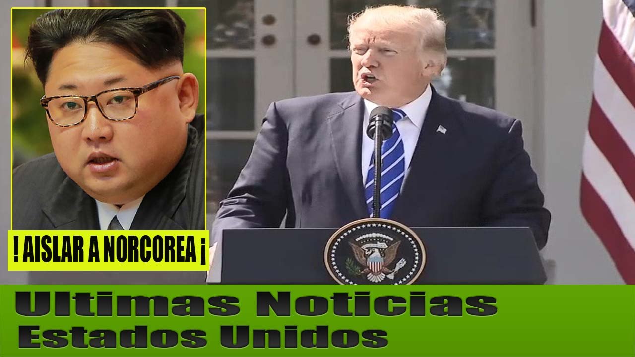 Trump está "totalmente preparado" para una opción militar "devastadora" contra Pionyang