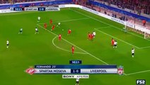 Coutinho Goal HD - Spartak Moscow 1-1 Liverpool 26092017