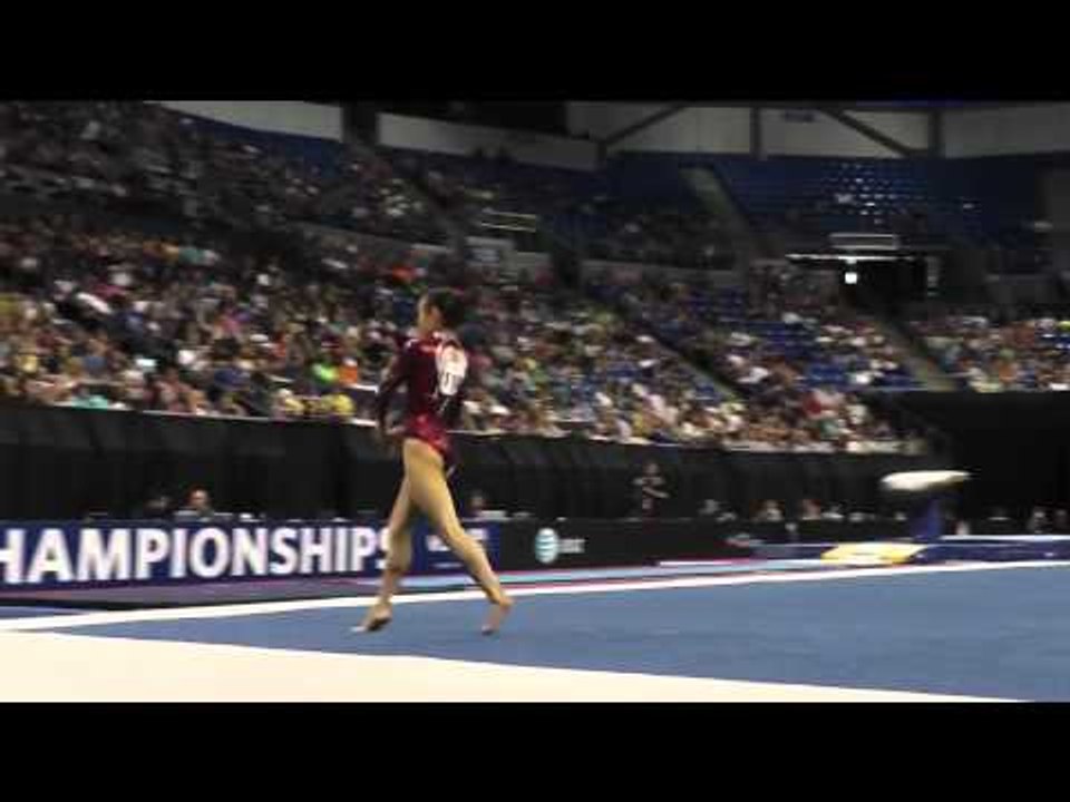 Katelyn Ohashi - Floor - 2012 Visa Championships - Jr. Women - Day 2