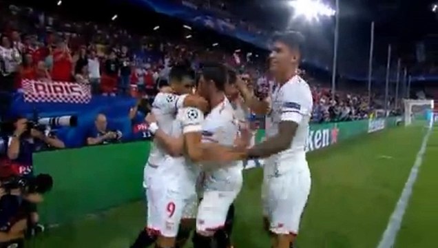 Wissam Ben Yedder Goal HD - Sevilla 2-0 Maribor 26.09.2017