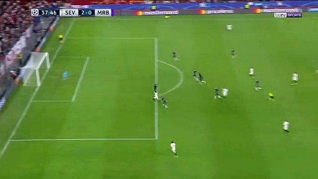 Wissam Ben Yedder Second GOAL - Sevilla	2-0	Maribor 26.09.2017
