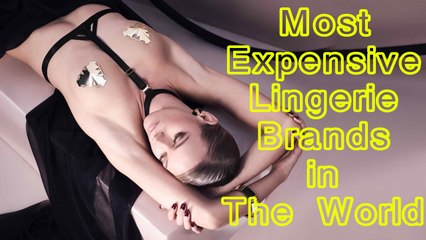 Most Expensive Lingerie Brands in The World Hazz Jazz Videos